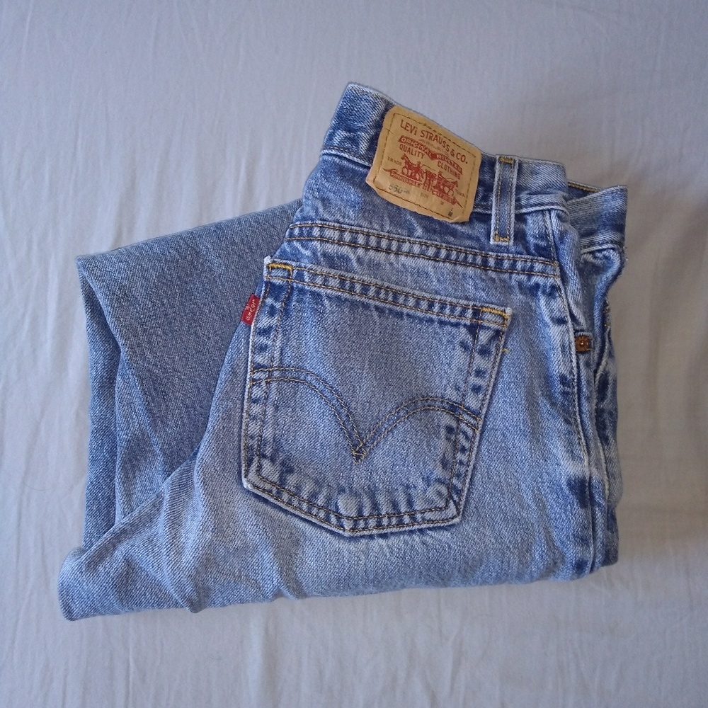 Levi's high waisted jeans